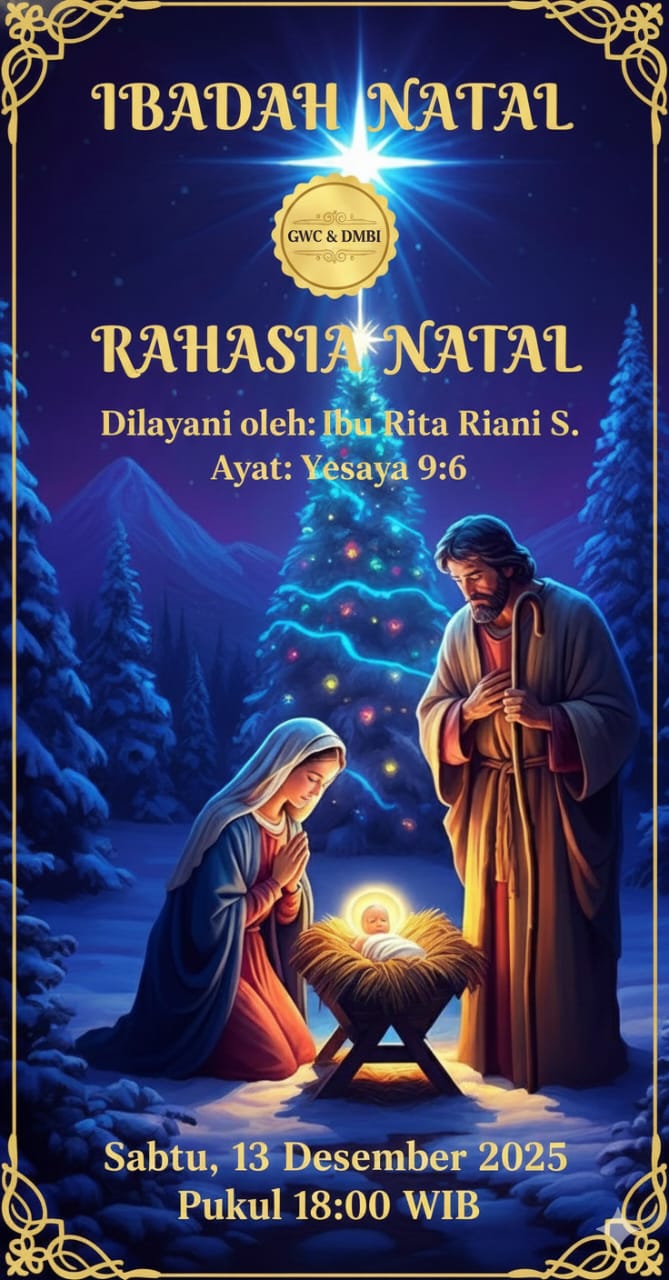 IBADAH NATAL – GWC DAN DMBI